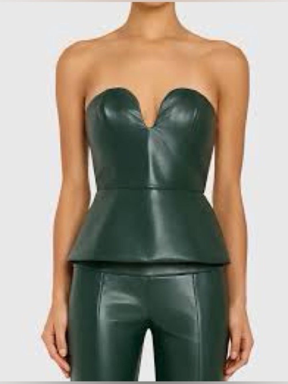Amanda Uprichard Juno Top in moss